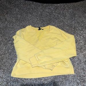 Forever 21 cropped crewneck